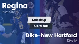 Matchup: Regina  vs. ****-New Hartford  2018