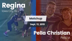 Matchup: Regina  vs. Pella Christian  2019