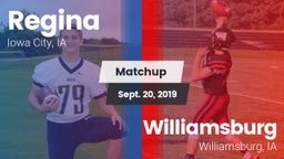 Matchup: Regina  vs. Williamsburg  2019