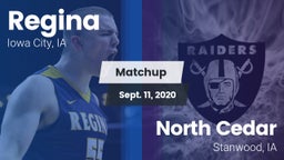 Matchup: Regina  vs. North Cedar  2020