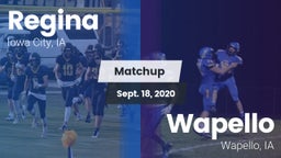 Matchup: Regina  vs. Wapello  2020