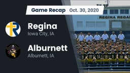 Recap: Regina  vs. Alburnett  2020