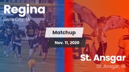 Matchup: Regina  vs. St. Ansgar  2020