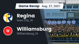 Recap: Regina  vs. Williamsburg  2021