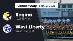 Recap: Regina  vs. West Liberty  2021