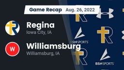 Recap: Regina  vs. Williamsburg  2022