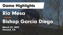 Rio Mesa  vs Bishop Garcia Diego Game Highlights - March 23, 2024