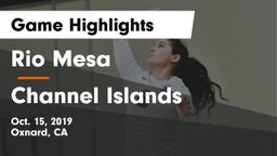 Rio Mesa  vs Channel Islands  Game Highlights - Oct. 15, 2019