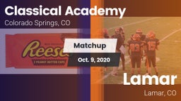 Matchup: Classical Academy vs. Lamar  2020
