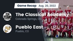 Recap: The Classical Academy  vs. Pueblo East  2022