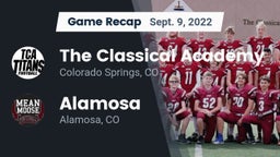 Recap: The Classical Academy  vs. Alamosa  2022