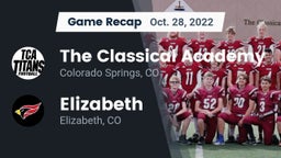 Recap: The Classical Academy  vs. Elizabeth  2022