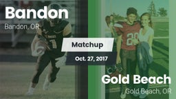 Matchup: Bandon  vs. Gold Beach  2017