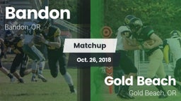 Matchup: Bandon  vs. Gold Beach  2018