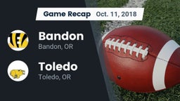 Recap: Bandon  vs. Toledo  2018