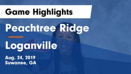 Peachtree Ridge  vs Loganville  Game Highlights - Aug. 24, 2019