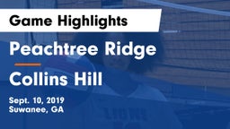 Peachtree Ridge  vs Collins Hill  Game Highlights - Sept. 10, 2019