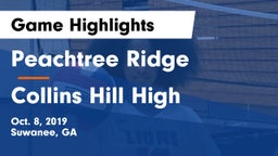 Peachtree Ridge  vs Collins Hill High Game Highlights - Oct. 8, 2019
