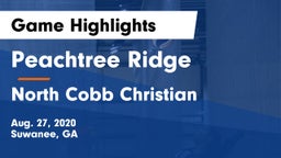 Peachtree Ridge  vs North Cobb Christian  Game Highlights - Aug. 27, 2020