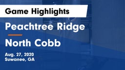 Peachtree Ridge  vs North Cobb Game Highlights - Aug. 27, 2020