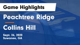 Peachtree Ridge  vs Collins Hill Game Highlights - Sept. 26, 2020
