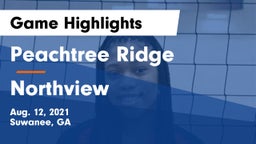 Peachtree Ridge  vs Northview  Game Highlights - Aug. 12, 2021