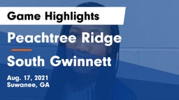 Peachtree Ridge  vs South Gwinnett  Game Highlights - Aug. 17, 2021