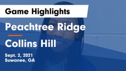 Peachtree Ridge  vs Collins Hill Game Highlights - Sept. 2, 2021