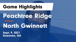 Peachtree Ridge  vs North Gwinnett  Game Highlights - Sept. 9, 2021