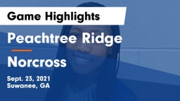 Peachtree Ridge  vs Norcross  Game Highlights - Sept. 23, 2021