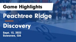 Peachtree Ridge  vs Discovery  Game Highlights - Sept. 13, 2022