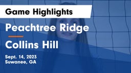 Peachtree Ridge  vs Collins Hill Game Highlights - Sept. 14, 2023