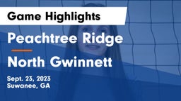 Peachtree Ridge  vs North Gwinnett Game Highlights - Sept. 23, 2023
