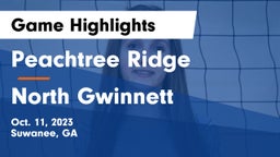 Peachtree Ridge  vs North Gwinnett Game Highlights - Oct. 11, 2023