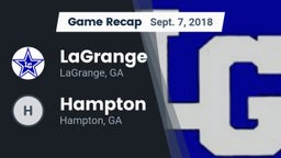 Recap: LaGrange  vs. Hampton  2018