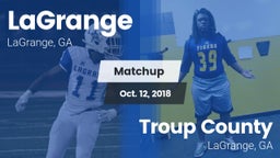 Matchup: LaGrange  vs. Troup County  2018