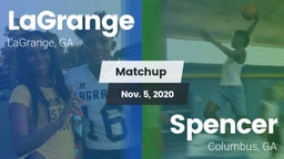 Matchup: LaGrange  vs. Spencer  2020