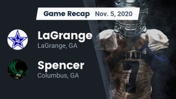 Recap: LaGrange  vs. Spencer  2020
