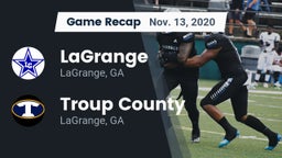 Recap: LaGrange  vs. Troup County  2020