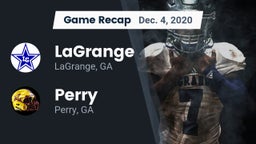 Recap: LaGrange  vs. Perry  2020