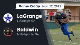 Recap: LaGrange  vs. Baldwin  2021