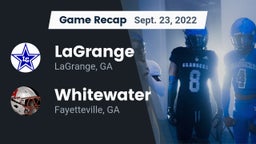 Recap: LaGrange  vs. Whitewater  2022