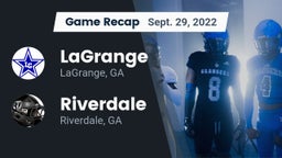 Recap: LaGrange  vs. Riverdale  2022