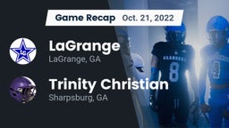 Recap: LaGrange  vs. Trinity Christian  2022