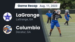 Recap: LaGrange  vs. Columbia  2023