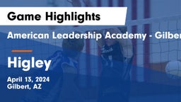American Leadership Academy - Gilbert  vs Higley  Game Highlights - April 13, 2024
