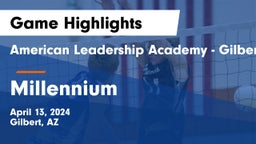 American Leadership Academy - Gilbert  vs Millennium   Game Highlights - April 13, 2024