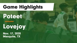 Poteet  vs Lovejoy  Game Highlights - Nov. 17, 2020