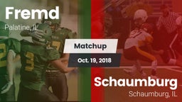 Matchup: Fremd vs. Schaumburg  2018