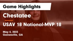 Chestatee  vs USAV 18 National-MVP 18 Game Highlights - May 4, 2023